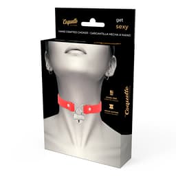 Verpackung der Coquette Chic Desire Halskette mit Herzanhänger