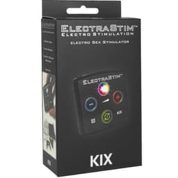 Verpackung des ElectraStim Kix Elektrosex-Stimulators für Einsteiger