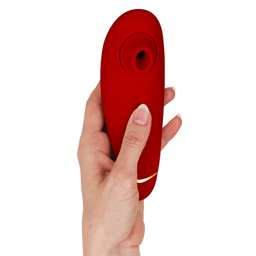 Womanizer Premium 2 Klitorisstimulator, Ansicht der Unterseite mit Ladeanschluss
