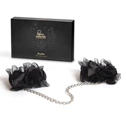 Bijoux Indiscrets Frou Frou Handschellen aus Organza und Satin, Gesamtansicht