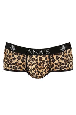 Anais for Men Shorty, Detailansicht des gedruckten Leoparden-Musters