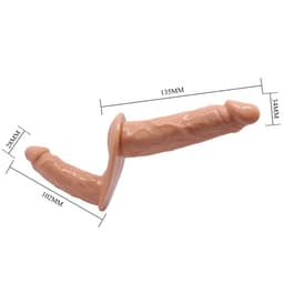 Verpackung des Baile Ultra Passionate Doppeldildos, fotografiert für die Produktseite