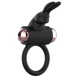 Coquette Chic Desire Cockring am Penis angelegt zur Veranschaulichung der Passform