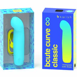 B Swish Bcute Curve Infinite G-Punkt-Vibrator von der Seite, Formdetail