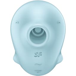 Getrennte Bedienelemente des Satisfyer Sassy Seal für beide Motoren in Nahaufnahme