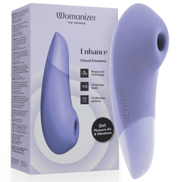 Womanizer Enhance Klitorisstimulator mit Pleasure Air, Gesamtansicht des Klitorisstimulators