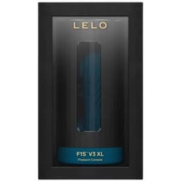Lelo F1S V3 XL Masturbator von der Seite, Gehäuse und Bedientasten im Detail