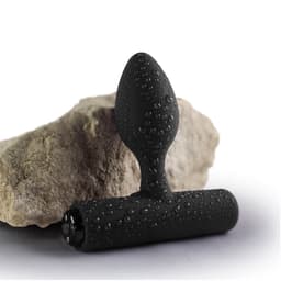 Rocks Off Nova Solaris Analplug in der Hand gehalten, damit das Größenverhältnis erkennbar wird