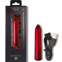 Rocks-Off Bullet Poppy Red neben Rocks-Off Bullet Golden Rose