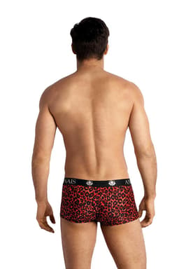Anais for Men Boxershorts (Tribal), Nahaufnahme des Materials mit Leo-Print