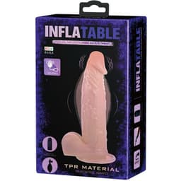 Verpackung des aufblasbaren Baile Vibro-Dildos mit Fernbedienung