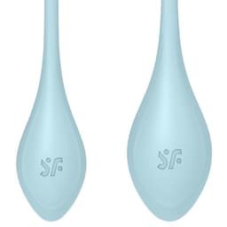 Satisfyer Yoni Power 2 Trainingsset von der Seite, Spitze im Detail