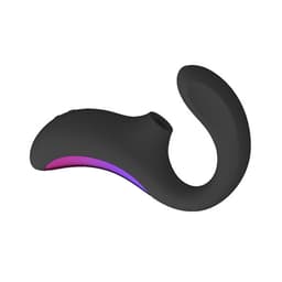 Lelo Enigma Schwarz, Ansicht von der Seite mit Schallwellen-Aufsatz
