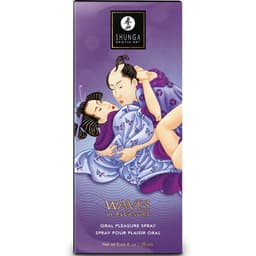 Shunga Waves Pleasure Spray, Sprühkopf der Flasche in Nahaufnahme