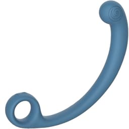 Snail Vibe AXI Massagestab, flexibler Korpus im gebogenen Zustand gezeigt