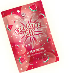 Secretplay Wassermelone-Sprengbonbons, Popcandy-Beutel, Gesamtansicht