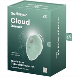 Satisfyer Cloud Dancer komplett mit sämtlichem mitgeliefertem Zubehör