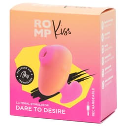 ROMP Kiss kompakter Klitoris-Druckwellenvibrator, im Badezimmer, wasserdicht nach IPX7