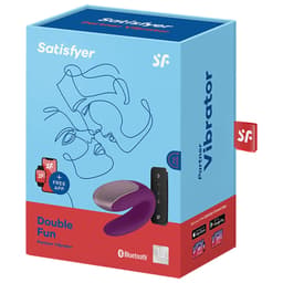 Satisfyer Double Fun mit magnetischem USB-Ladekabel an der Ladefläche