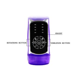 Baile Passion Baron Vibrator unter Wasser, tauchfähig in scharfer Nahaufnahme