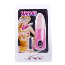 Baile Zungen-Vibrator mit Bedienungsanleitung mit erkennbaren Konturen und Formgebung