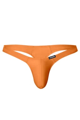 Cut4Men Brazilian-Thong aus Mikrofaser, Farbvariante Schwarz, Nahaufnahme des Materials