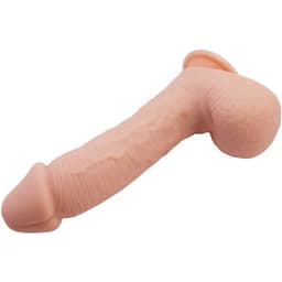 Baile Johnson Dildo freistehend auf glatter Fläche befestigt