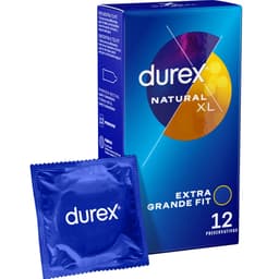 Durex Natural XL Kondome, 12er-Packung in der Gesamtansicht