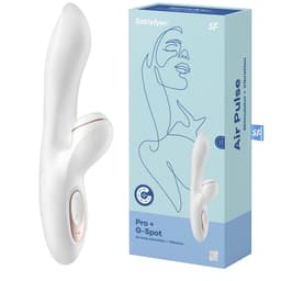 Verpackung des Satisfyer Pro G-Spot Rabbit mit Produktabbildung und Angaben
