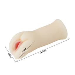 Baile Passion Lady II Masturbator mit 5 cm Breite im Größenvergleich