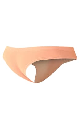 Cut4Men Hybrid Cheeky Brief Slip in Pfirsich, am Körper getragen zur Veranschaulichung der Passform