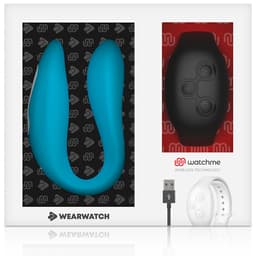 Wearwatch Dual Technology Vibrator, Ansicht der Tragefläche – Studioaufnahme