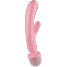 Massagekopf des Satisfyer Triple Lover aus körperverträglichem Silikon