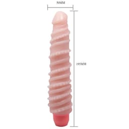Baile Flexi Vibe Spiralvibrator, Nahaufnahme der Aderstruktur