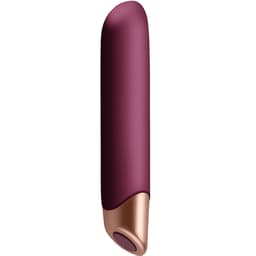 Klassischer Vibrator aus dem Climaximum Rapture Kit mit 16 cm Länge in der Seitenansicht