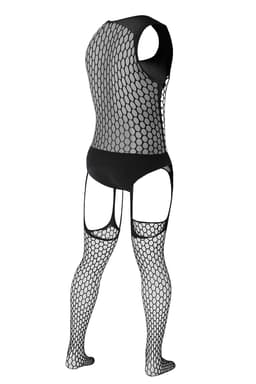 Cut4Men Bodystocking am Körper getragen, Ganzkörperansicht