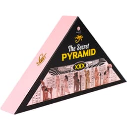 Secretplay The Secret Pyramid, Spielbrett im Ägypten-Design mit Figuren