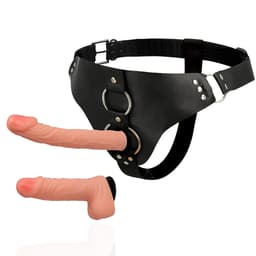 Harness Attraction Doppel-Strap-on – Modellserie – Murdock – doppelt (19,8 + 15 cm / Ø 4 cm), Ansicht 21