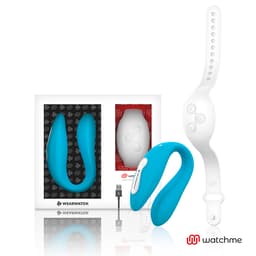 Wearwatch Dual Technology Vibrator in Indigo/Schnee, Gesamtansicht