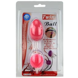 Verpackung der kombinierten Baile Twins Balls Analkugeln von Baile