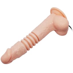 Baile Thunder Up Vibrator, Rückansicht der Basis mit Bedienelement im Detail
