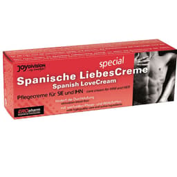 JoyDivision Creme der Liebe, Verpackung mit Produktbeschreibung im Detail