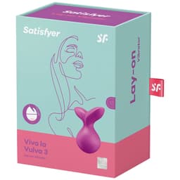 Satisfyer Viva La Vulva 3 Verpackung, Rückseite mit Produktinformationen