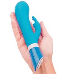 B Swish Bwild Deluxe Bunny – Rabbit-Vibrator mit Doppelmotor (D-202546) – Blau, Ansicht 9