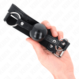 Kink Ballknebel, Größenvergleich mit 4 cm Durchmesser – zusätzliche Detailansicht des Produkts
