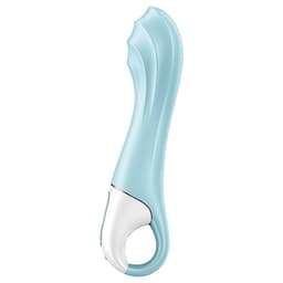 Satisfyer Air Pump Vibrator 5+ G-Punkt-Vibrator in Blau, Gesamtansicht
