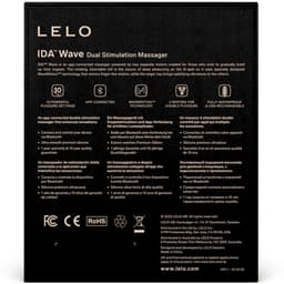 LELO Ida Wave mit USB-Ladekabel, als Studioaufnahme freigestellt