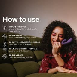 USB-Ladekabel des Lelo Ina Thrust im Detail