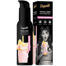 Coquette Chic Desire Premium Experience Candylicious-Gleitgel, Flasche in Gesamtansicht von vorne
