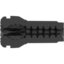 Kiiroo Pocket-Masturbator Feel Schwarz, Seitenansicht mit Detail der Oberflächenstruktur